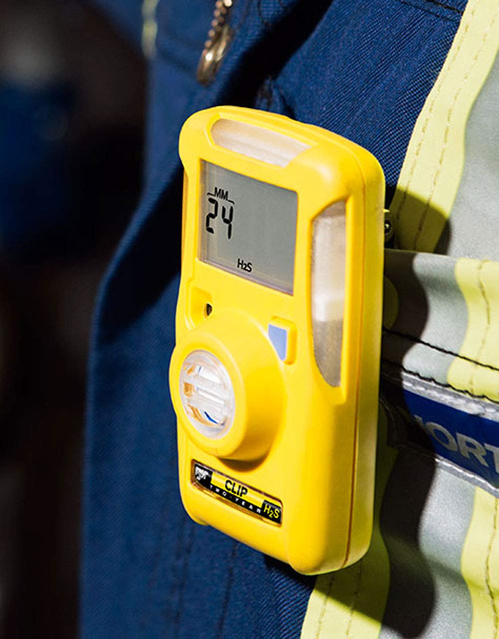 BW Technologies BWC2-M BW Clip Single Gas CO Monitor, 35/200, Yellow, Standard, 1 Count