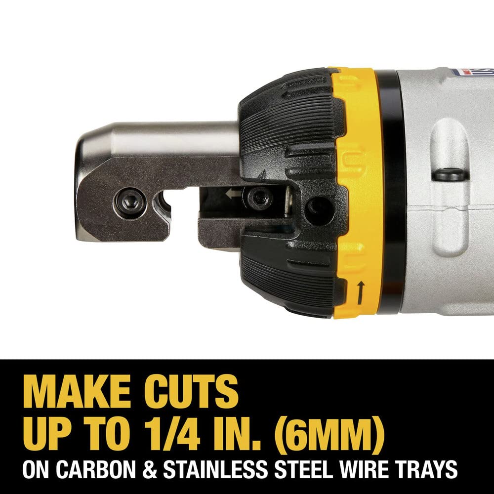 DEWALT 20V MAX XR Wire Cutter Kit, Cuts Carbon Steel and Stainless Steel Wire, Cordless, Battery and Charger Included (DCE158D1)