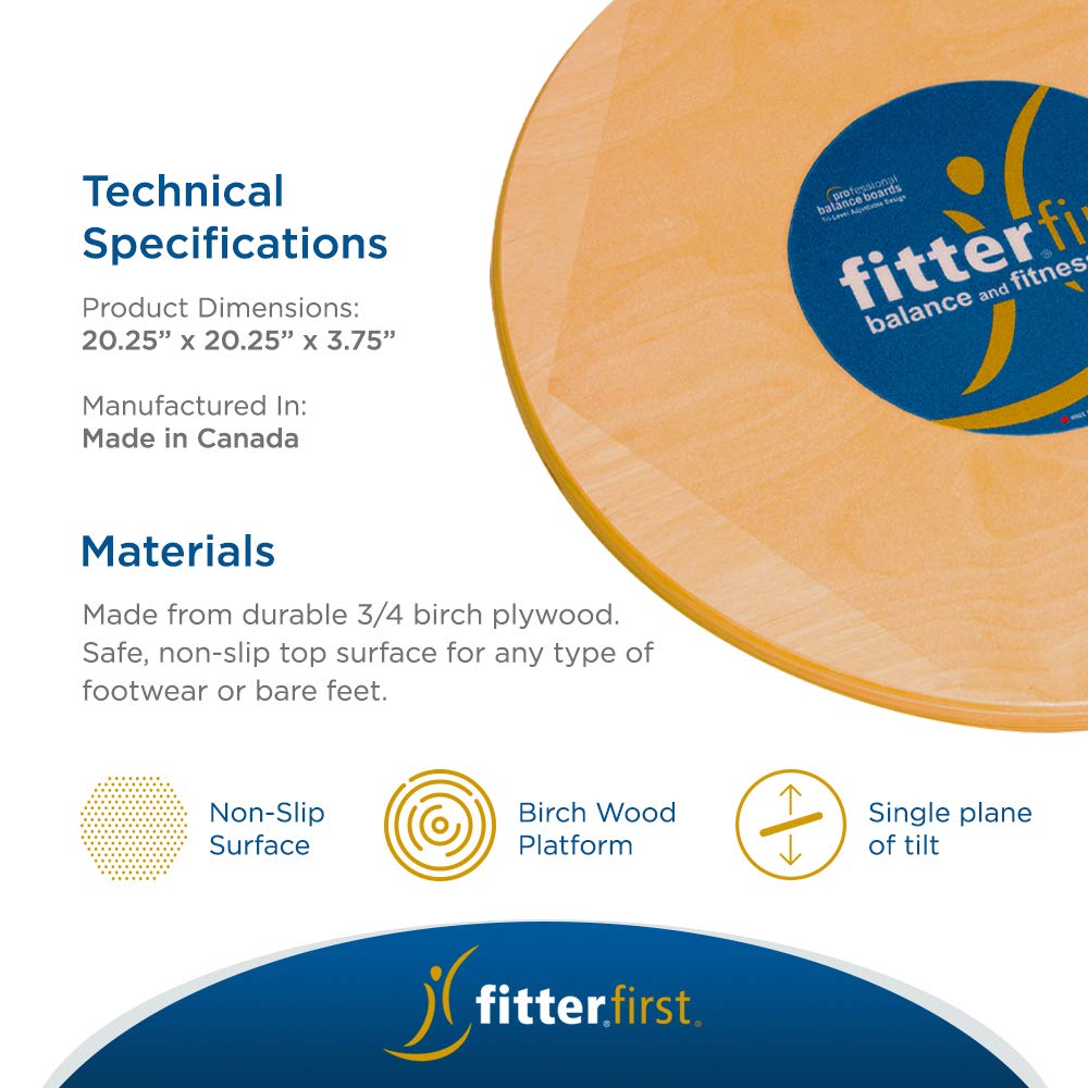 Fitterfirst Professional Balance Board - 20"