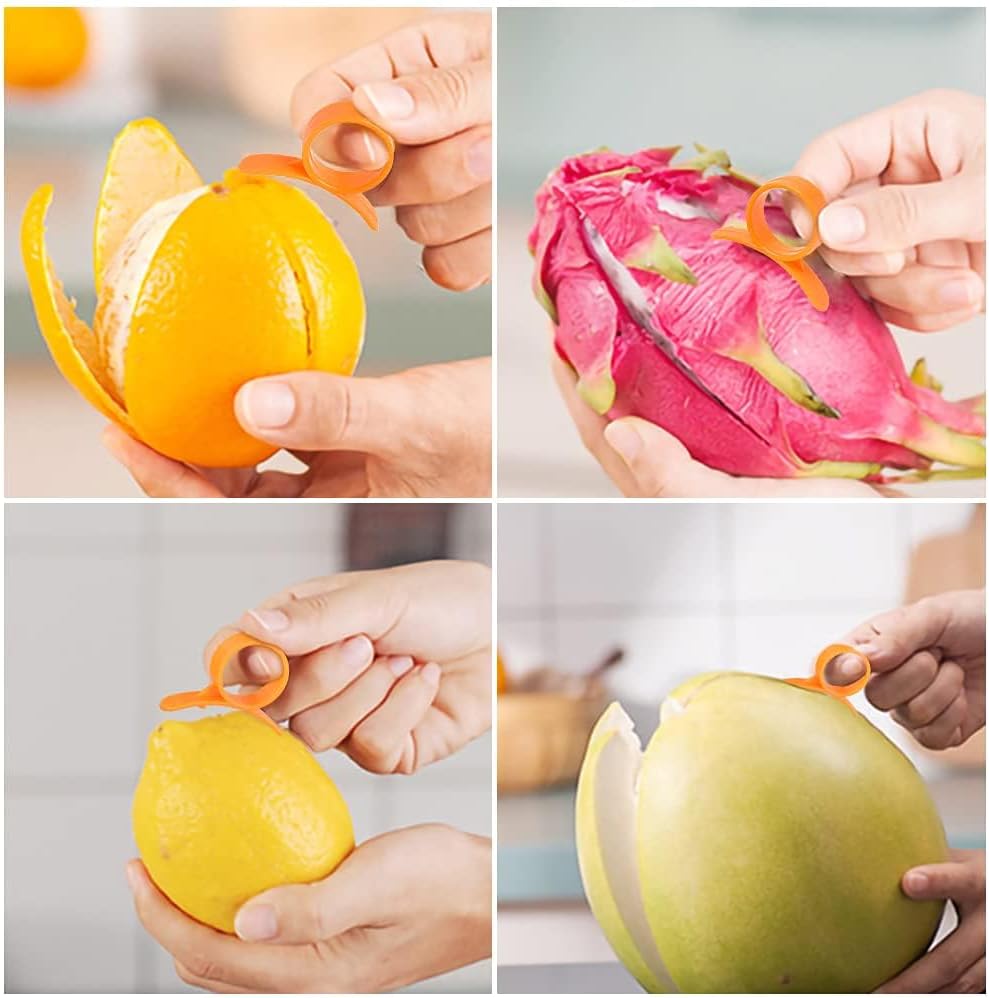 Skiennix Vegetable Peeler Set - Multi-Function Stainless Steel Kitchen Tools with Citrus Peelers | Y & I Shape Blades