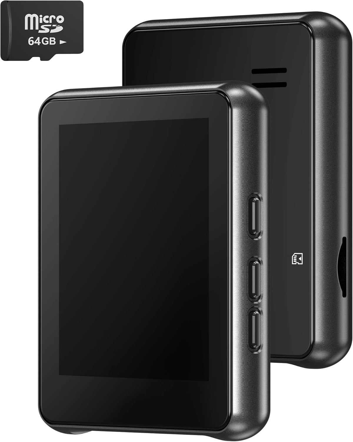 KeenPlus MP3 5.3,64GB Player,2.4" Wireless Player with Bluetooth Micro SD Card, Metal Digital Audio Touch Screen,HiFi