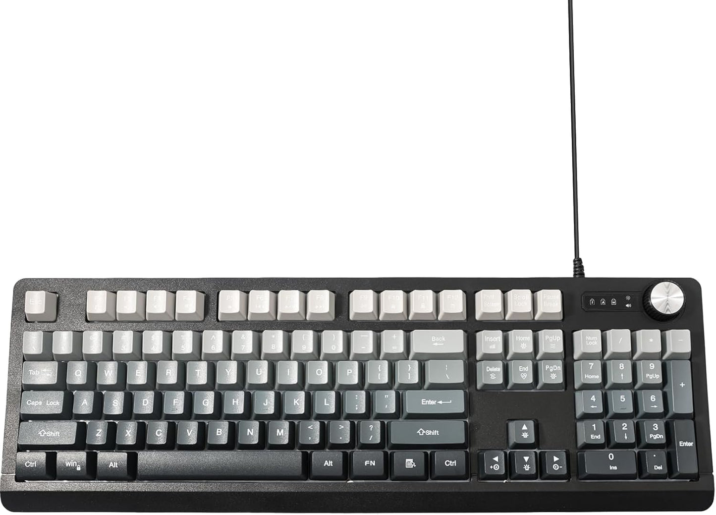 Generic 100 Wired RGB Gaming Membrance Keyboard. Percent Mini Creamy LED Computer Keyboard .Small Ergonomic Clicky