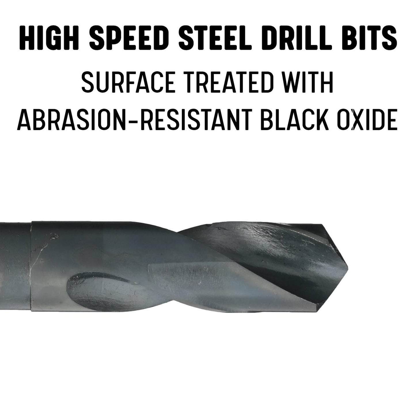 Drill America 2" High Speed Steel Reduced Shank Drill Bit with 3/4" Shank, DWDRSD Series