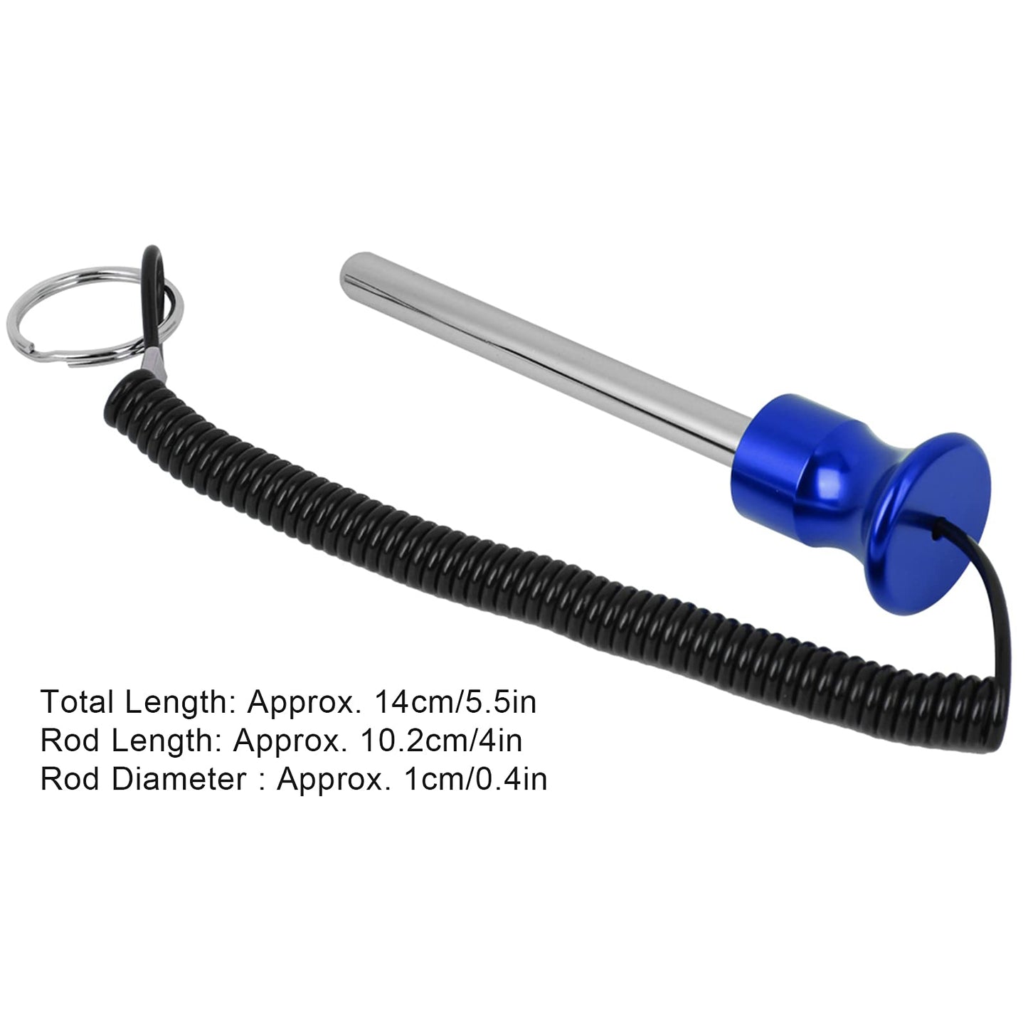 Watris Veiyi Weight Stack Pin, Magnetic Weight Pin, Automatic Drop Set Pins Gym, Weight Machine Pin with Pull Rope, Strength Training Equipment Replacement Weight Pins for Weight Stack Machine