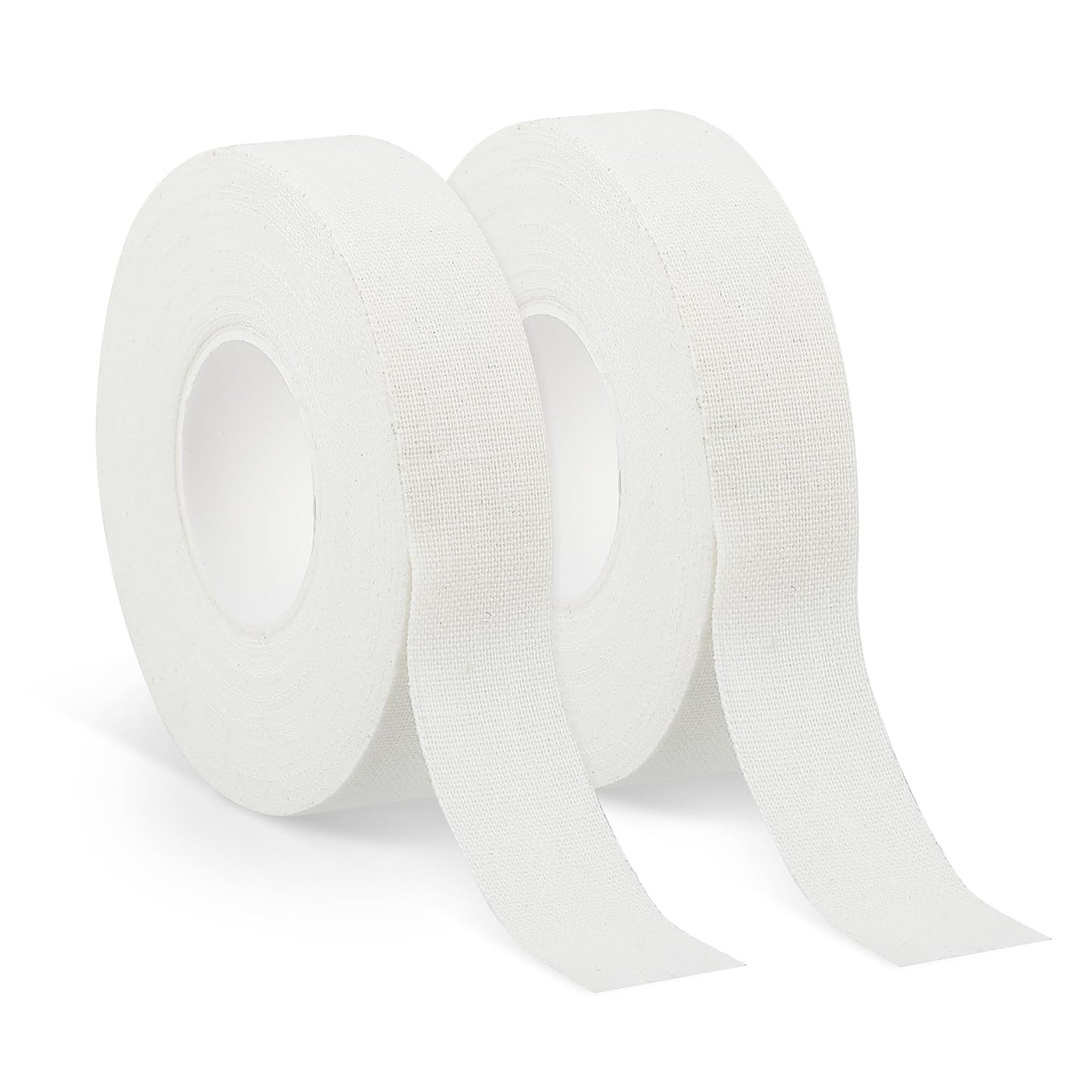COMNICO Finger Tape, White Extra Strong 0.6-Inch x 32-feet Athletic Tape for Fingers Feet Sweat Volleyball Finger Tape for Outdoor Sports Climbing Football (2)