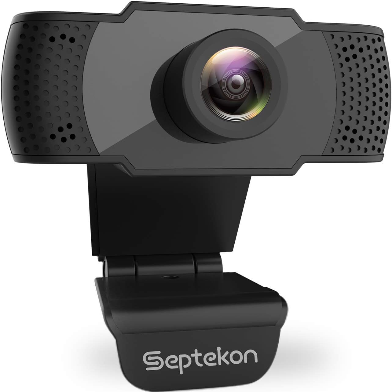 Septekon 1080P HD Webcam with Microphone, Streaming Computer Web Camera for Laptop/Desktop/Mac/TV, USB PC Cam for Video