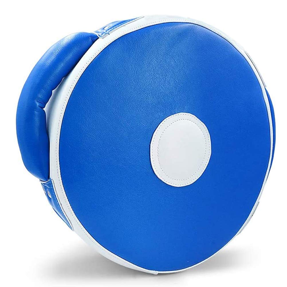 Aoneky Pro 14" Leather Punch Shield - Focus Mitt for Boxing, MMA & Kickboxing Training | Ultra-Lightweight Strike Pad with Shock-Absorbing Padding for Trainers & Partners