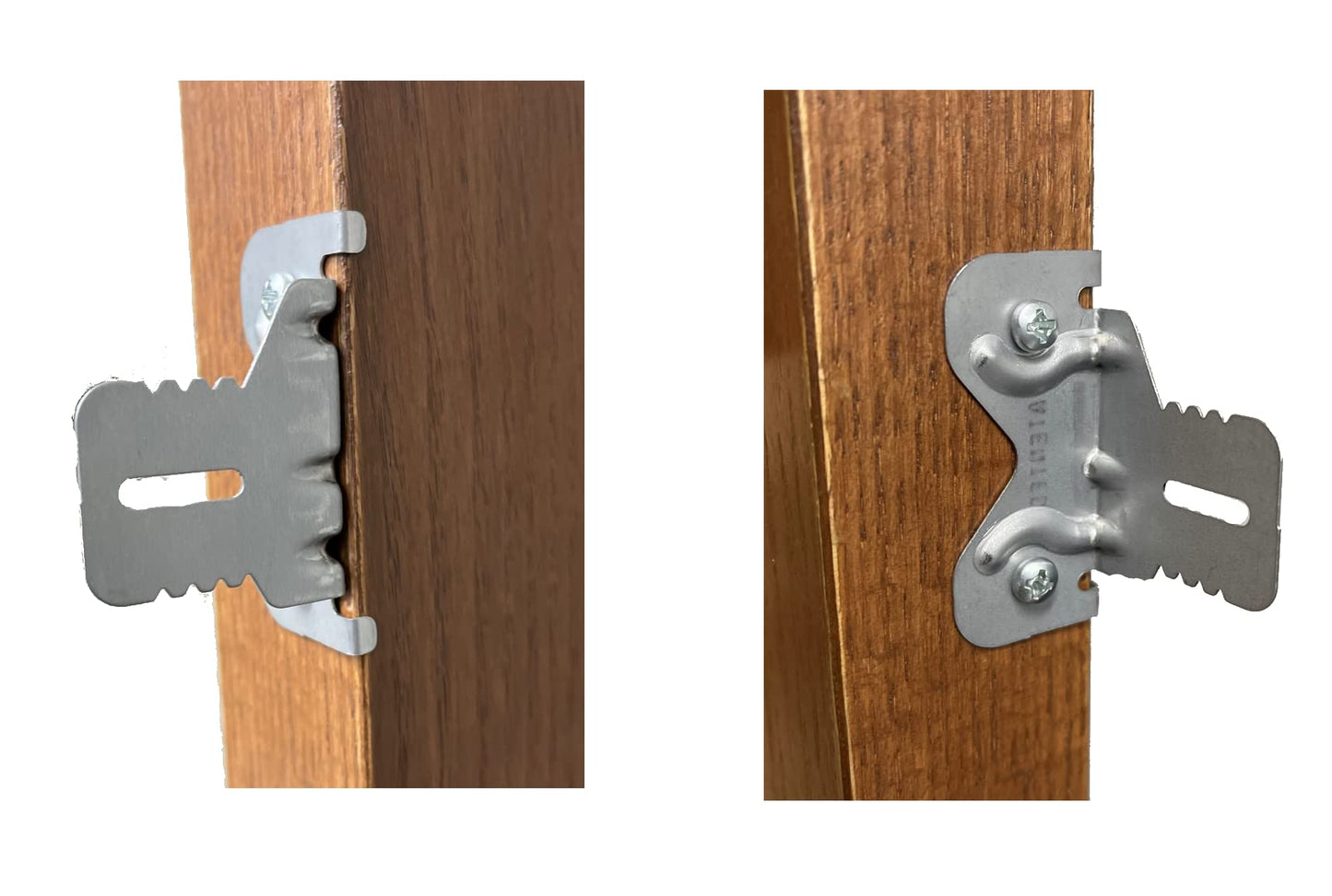 Strongest Door Install Kit - Quick-Hang Bulk | Door Install Clips™ | Patented Strength Gussets