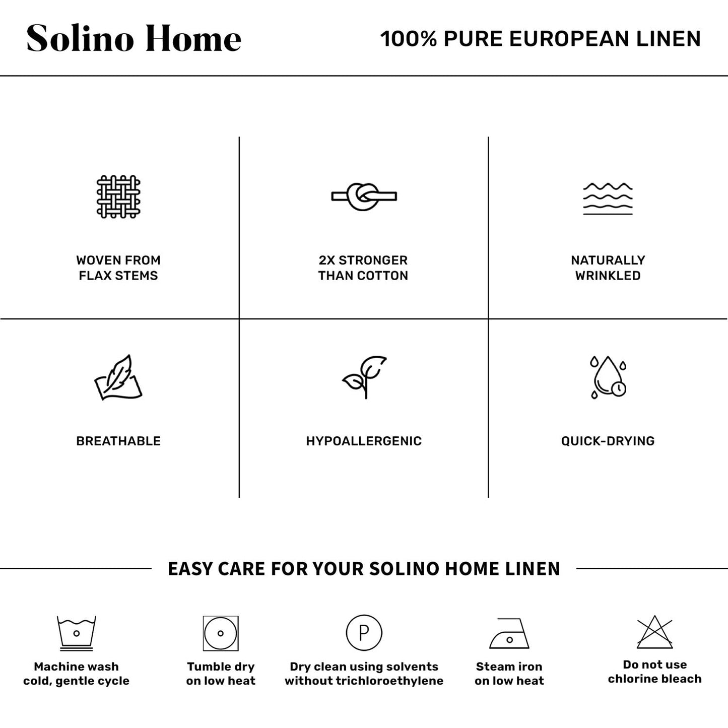 Solino Home Linen Cloth Placemats Set of 6-100% Pure Linen Hemstitch Pumpkin Placemats 14 x 19 Inch - Sonoma Hemstitch Table Place Mats
