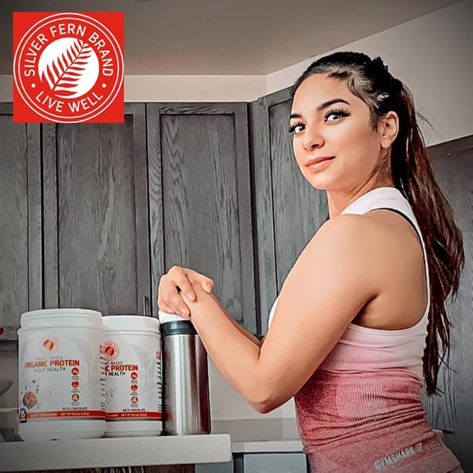 Silver Fern Brand Slow Motility+Kit ??Digestive Support Bundle ??30-Day Supply ??2 Motility, 2 Berry Flavor Powder Reflux ??Capsules, Powder ??Artichoke Leaf, Okra, Ashwagandha, MucoSave ??Made in USA