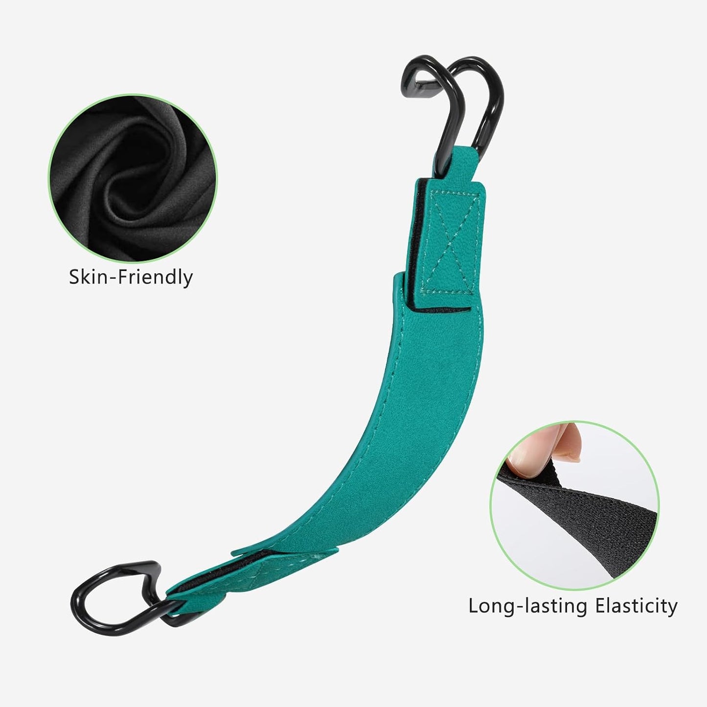 CoBak 6-7.5" Secure Hand Strap for Kindle and Tablets - Versatile and Lightweight Finger Grip Holder for Kindle