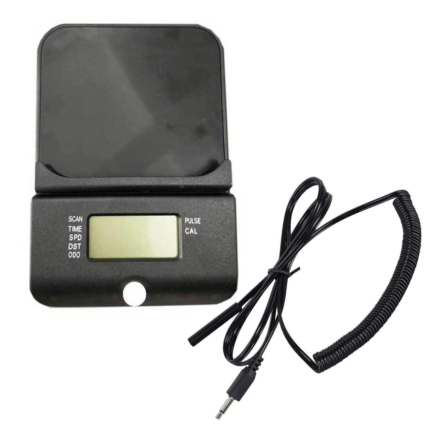 BAIMOQI Electronic Fitness Meter Indoor Fitness Bike Meter Home Gym Digital Monitor with Integrated Phone Stand Simple