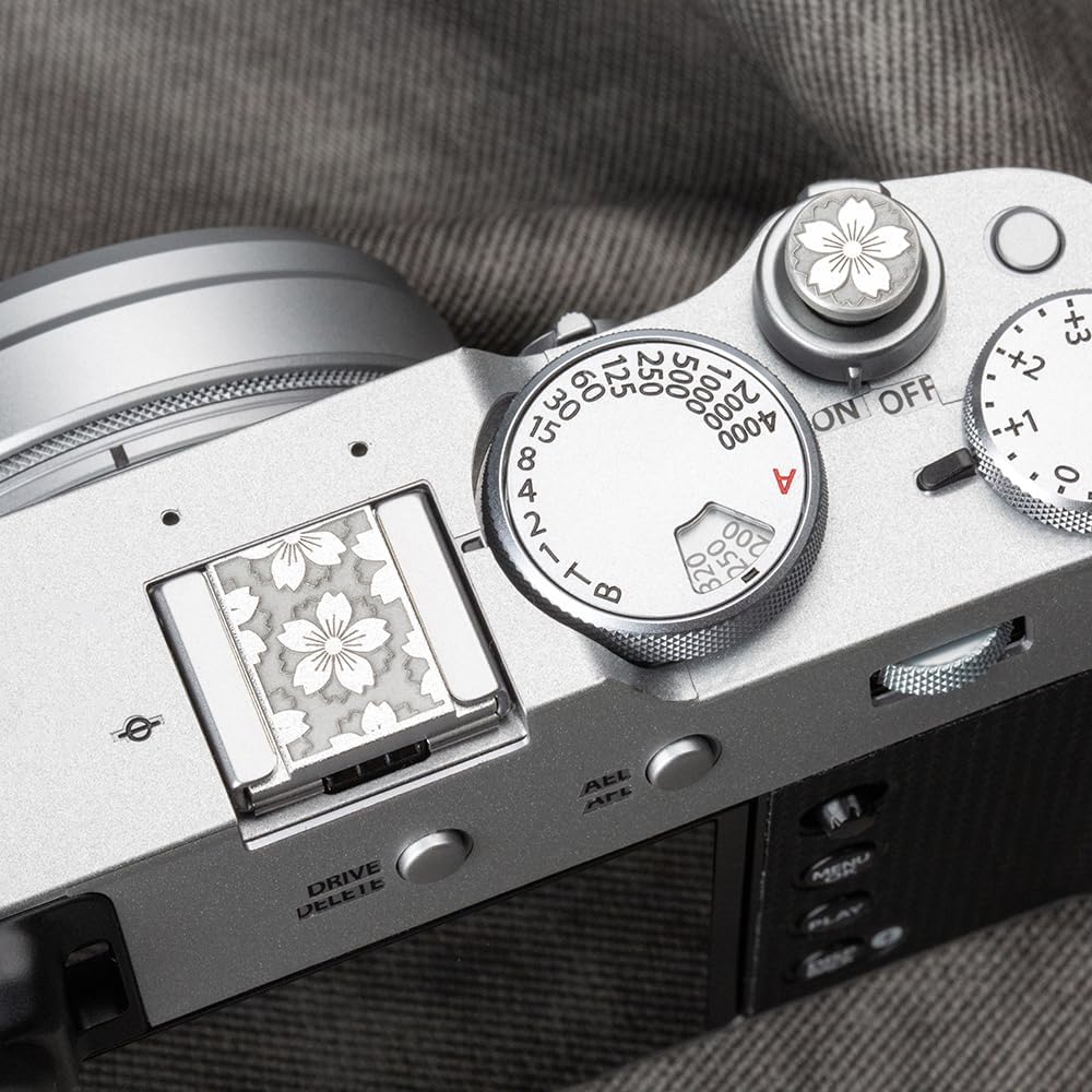 X-T5 X-T4 X-T3 X-T30 X-T30 X-T20 X-PRO3 X100VI X100V X-E4 X-E3 RX1R RX10 Camera Soft Release Button, Shutter Button