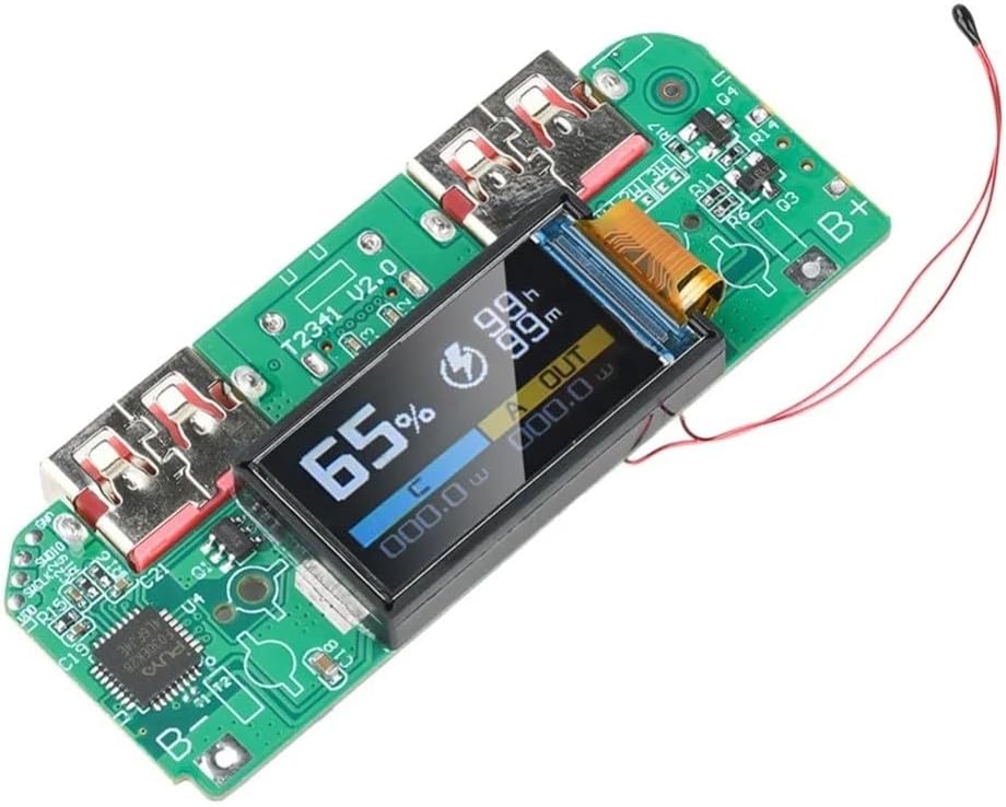 UrbanHui 22 5W USB Power Bank Module Fast Charging Stepdown Converter With Integrated Protection Circuits, Multiple