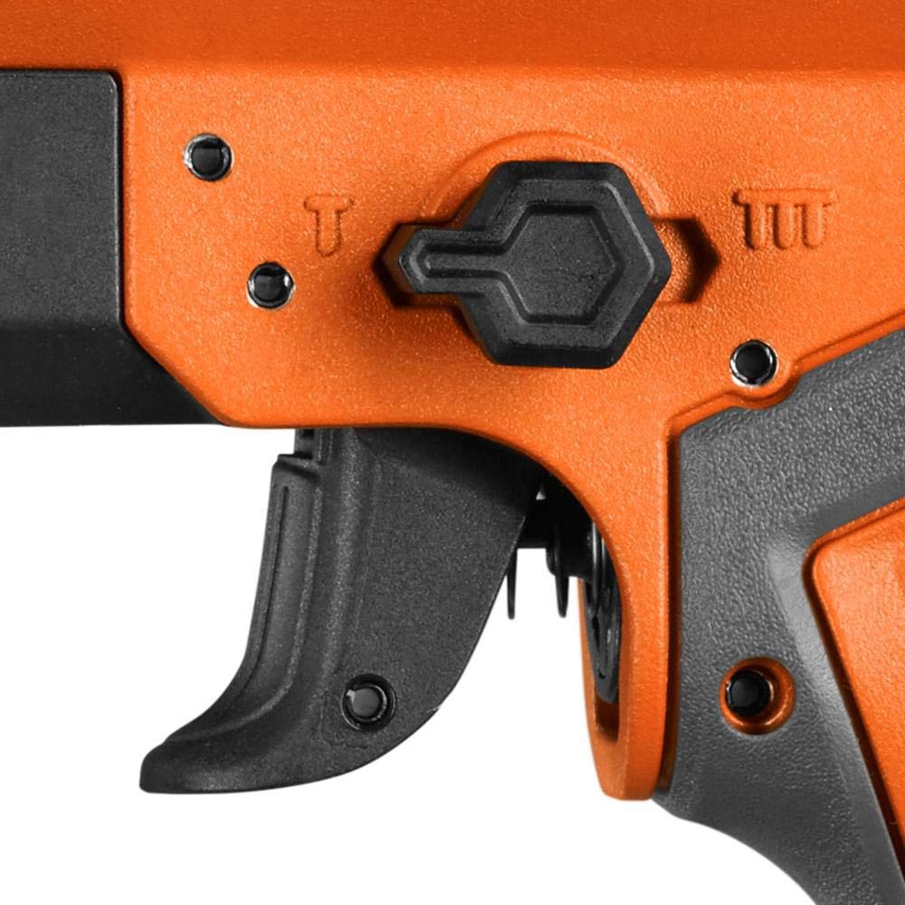 Pneumatic 15-Gauge 2-1/2 in. Angled Finish Nailer with Clean Drive Technology, and Tool BA
