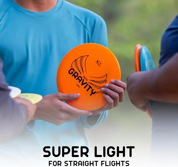 Latitude 64 Gravity Disc Golf Beginner Set | 5-Pack Disc Golf Set | Pure, Fuse, Explorer, Saint, Diamond | Lightweight, Floating Plastic for Longer Flights | 120-130g (Colors May Vary)