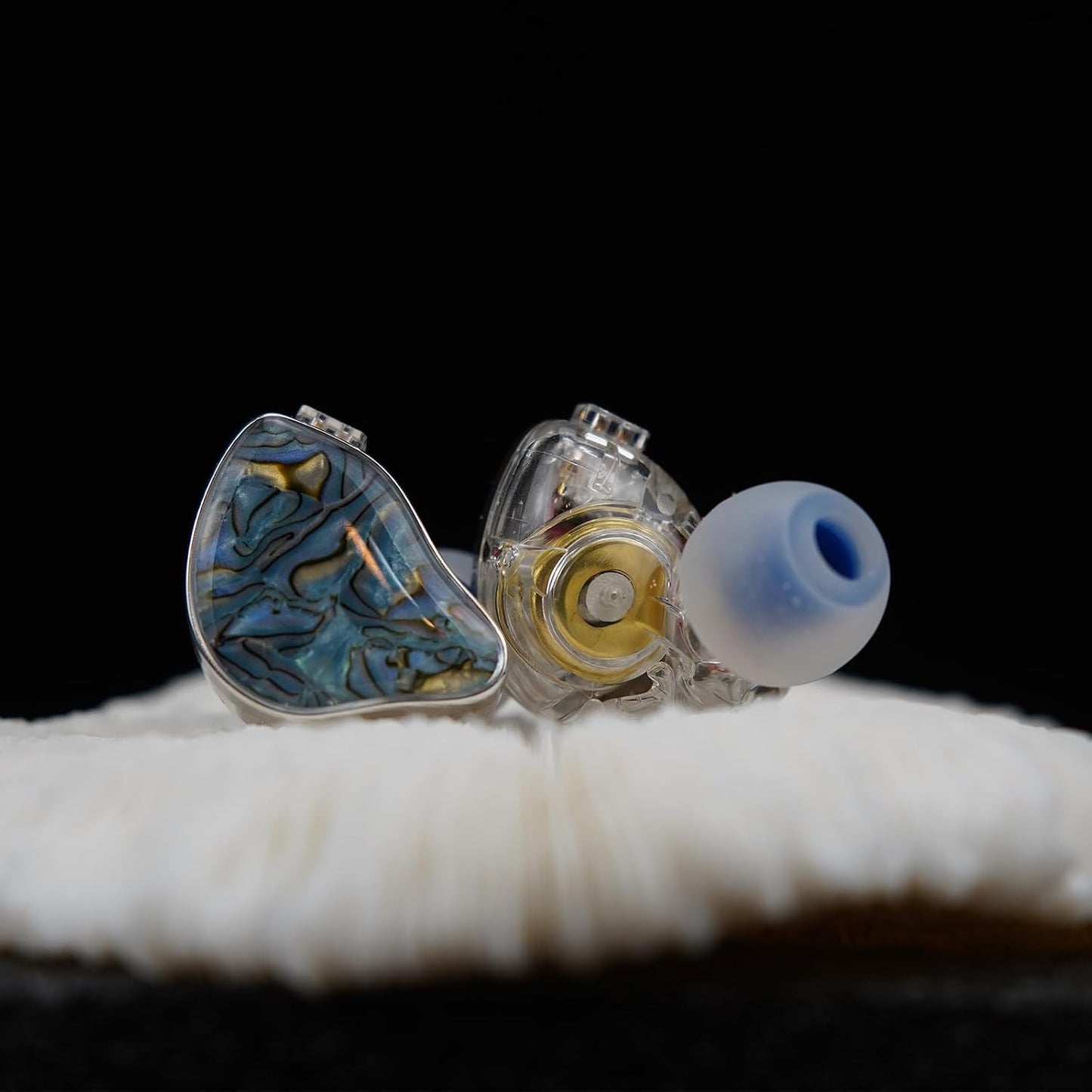 DB2 1BA 1DD 2Pin 3.5mm NICEHCK IEM Earphones Without Microphone: Resin Hybrid in Ear Monitor Headphones with Detachable