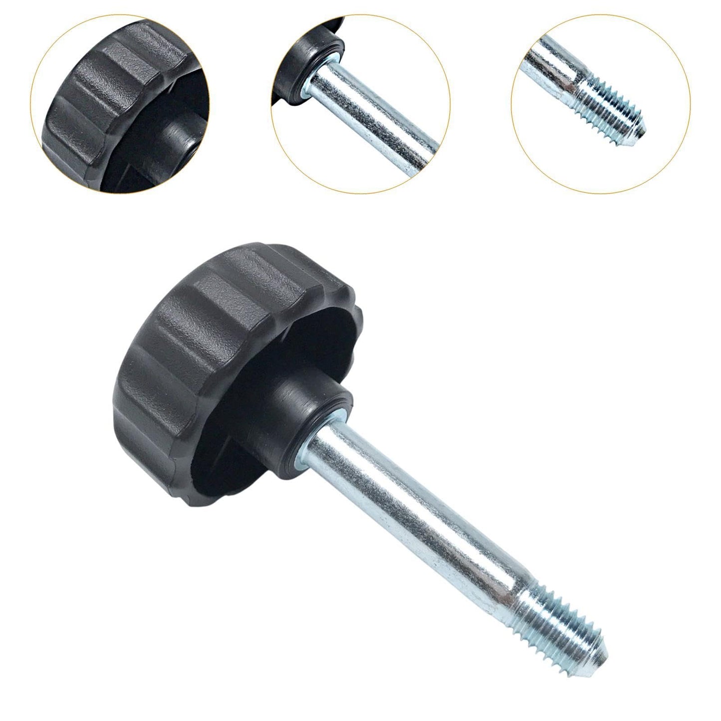 Aymzbd Screw Knob, Bolt Knob, Exercise Equipment Accessories,Fixing Knob for Exercise Bike Exercise Machine Workout