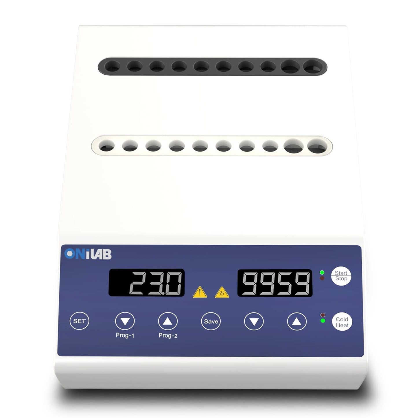 ONiLAB Gel Heating Machine with Heating and Fan Cooling Modes,4x5ml,16x 1ml-2.5ml Holes, PRP PPP Gel Maker Heater with Touch Button Operation