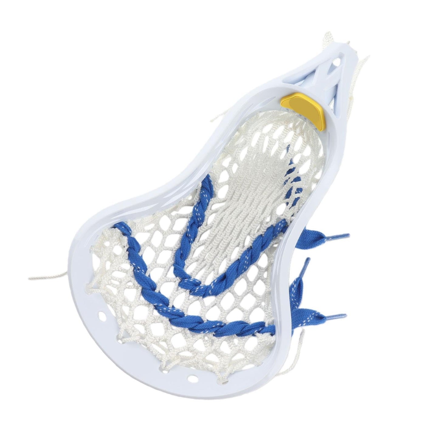 Dioche Lacrosse Head Mesh Strung - Durable Nylon Lacrosse Stick Head for Training & Competition - Easy Installation & Enhanced Control
