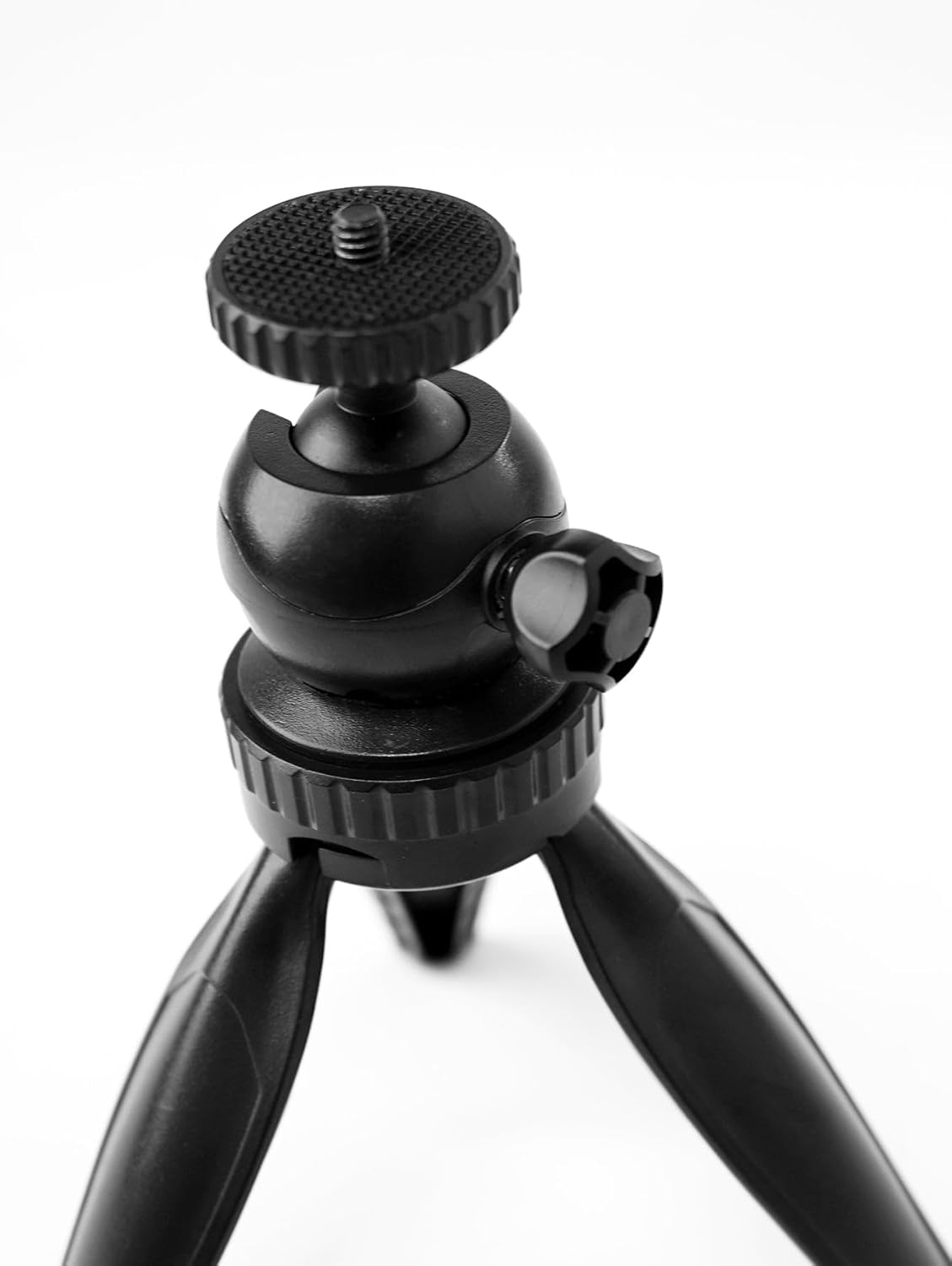 Reflex Camera 1/4" 360 Mount Ball Head Mini Tripod Stand Holder - Portable, Lightweight for DSLR, Webcam & Phones