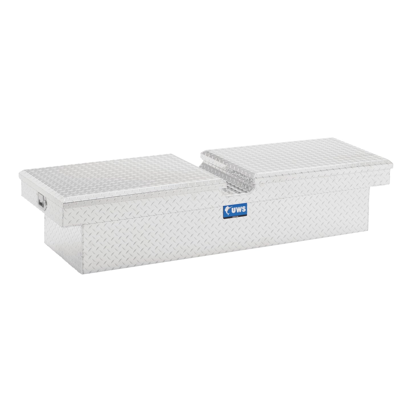 UWS EC10061 69-Inch Heavy-Wall Aluminum Gull Wing Truck Tool Box, RigidCore Lids, Velvet Red Pearl