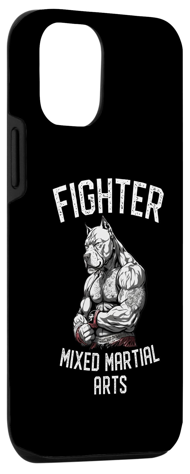 iPhone 13 Fighter MMA Man - Cage Fighter Pitbull Case
