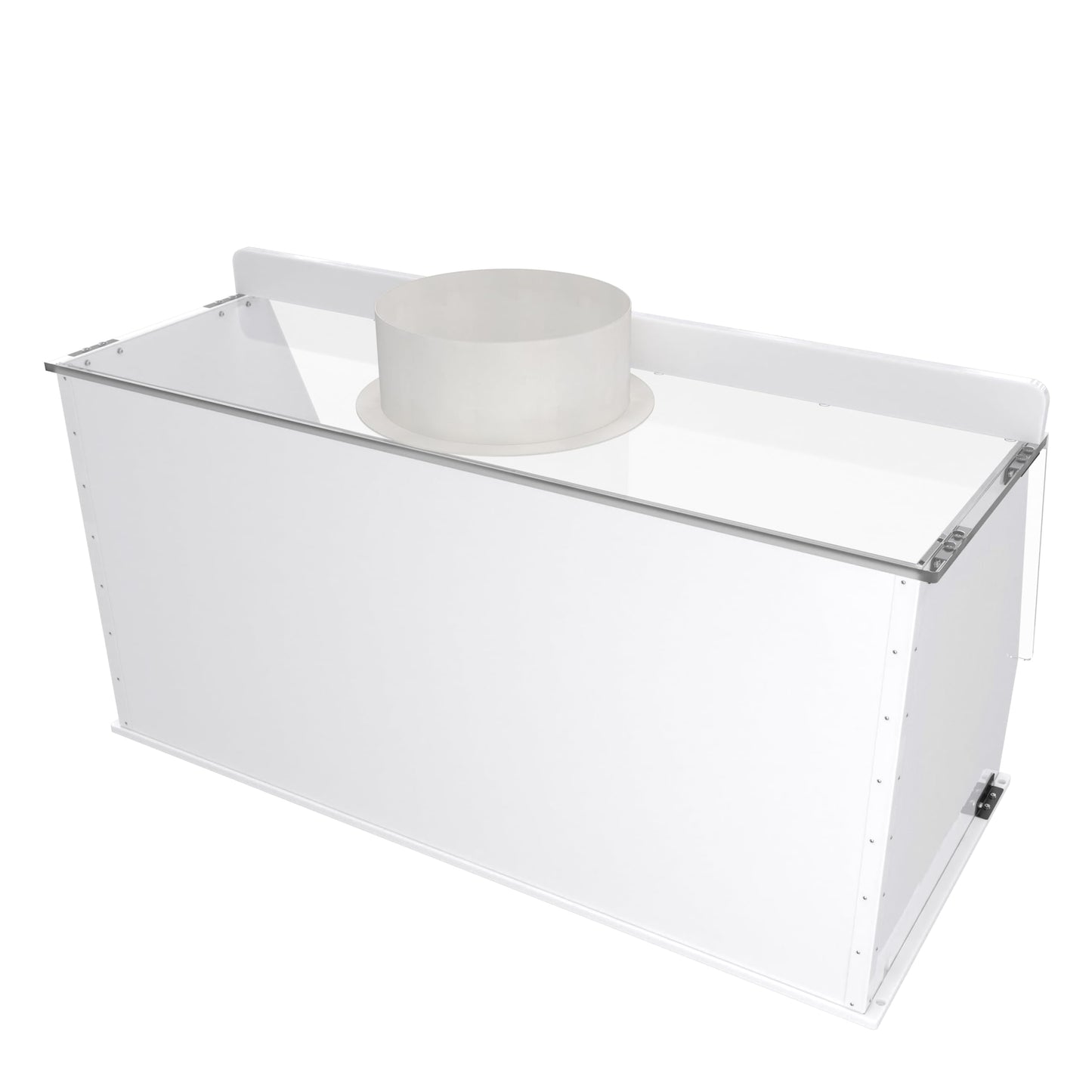 50" Wide Ducted Fume Hood, Exhaust Hood for Laboratory Fume Control, Chemical Fumes, Pharmaceutical Compounding, 3D Printing, and other Fumes/Odors