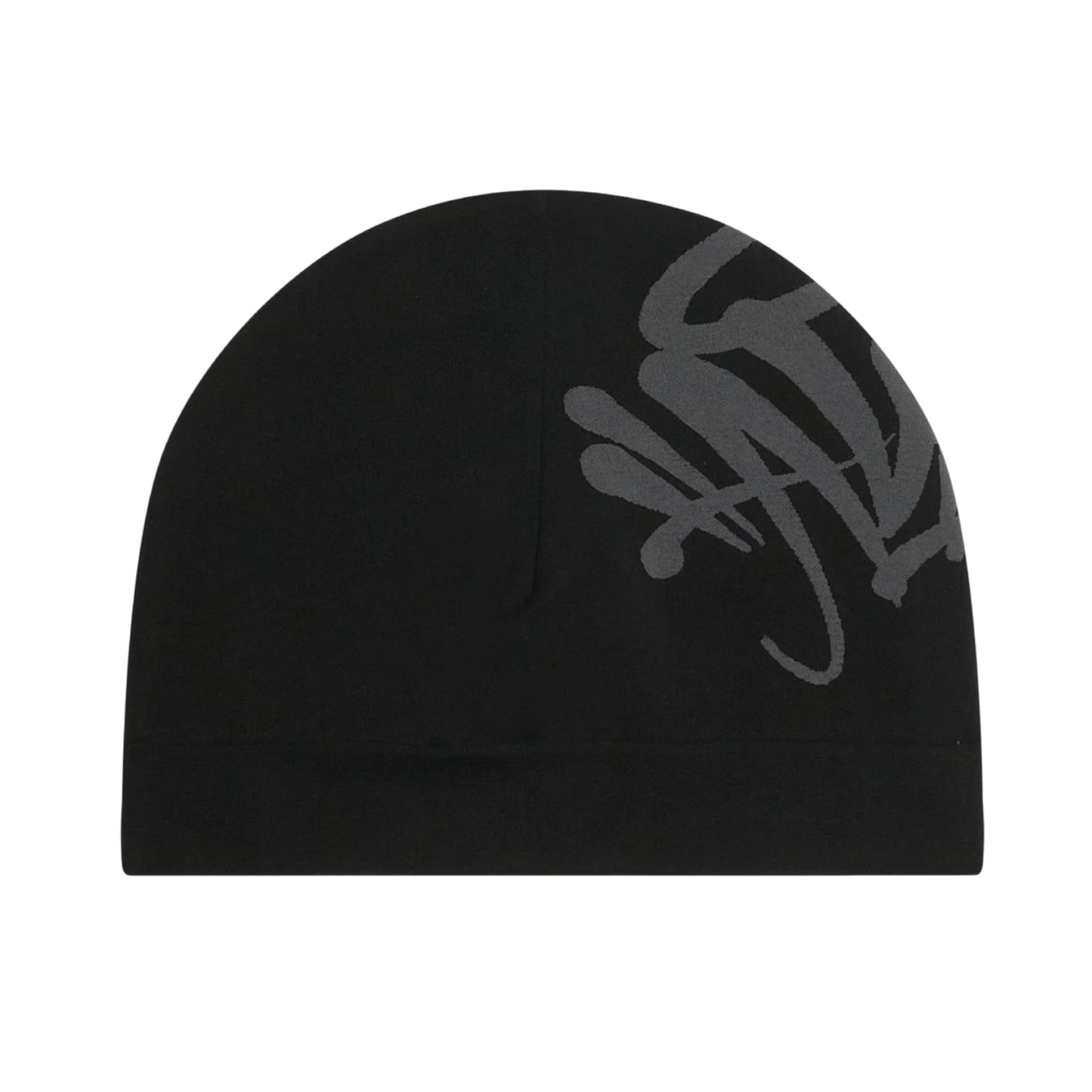 Syna World New Season Quality Skully Cap, Central CEE Beanie Running Hat - Black & Grey - synaworld