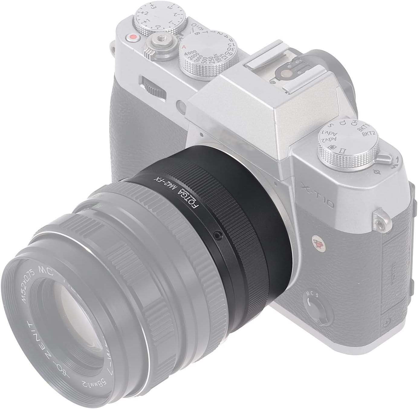 FocusFoto M42-FX M42 42mm X-H2,X-H2S,X-T5,X-T4,X-T3,X-E4,X-T200,X-T100,X-T30 II,X-T20,X-Pro3,X-Pro2,X-S10 Adapter