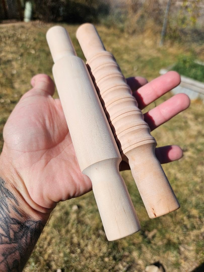Roller Massage Stick and Shin Conditioning Roller 2 Pack (Muay Thai Kickboxing Equipment, Boxing Gear, MMA Gear, Body Massage Gear and Equipment, Physical Therapy for Shin Splint Relief