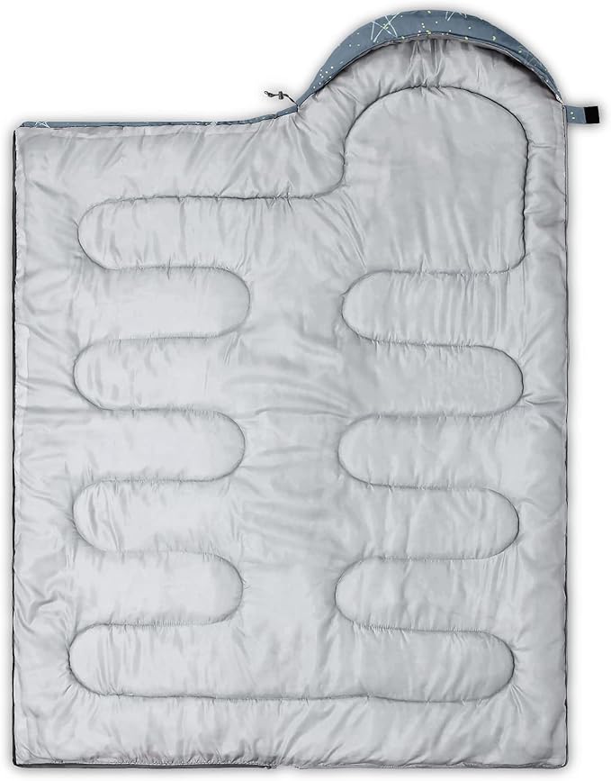 BailiPromise Camping Sleeping Bags,3 Season Warm & Cool Weather,Lightweight,Waterproof Sleeping Bags for Adults & Kids,Traveling,and Outdoors,Camping Gear Equipment