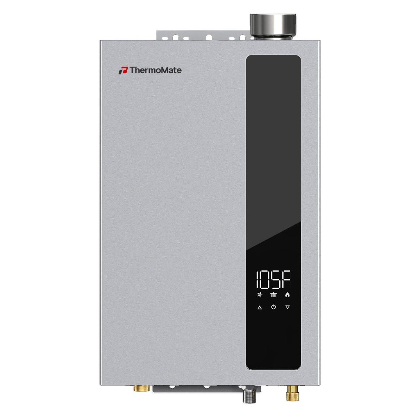 ThermoMate CZ480NG 5.28GPM Condensing Tankless Water Heater, 0.86 UEF High Efficiency Instant On-Demand Hot Water, Residential Indoor Natural Gas Water Heater with Multi-Point Heating