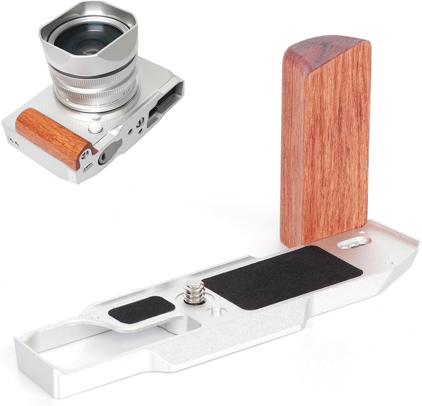 SZZCNOX Metal L Bracket Handgrip for Sigma BF Mirrorless Camera, Aluminum Alloy Hand Grip Compatible with Sigma BF
