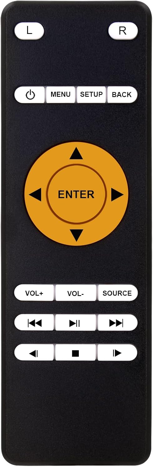 XINJISHIMIN QX80 2014 2015 2016 2017 2018 2019 2020 2021 Replacement Remote Control for Infiniti Rear Entertainment DVD