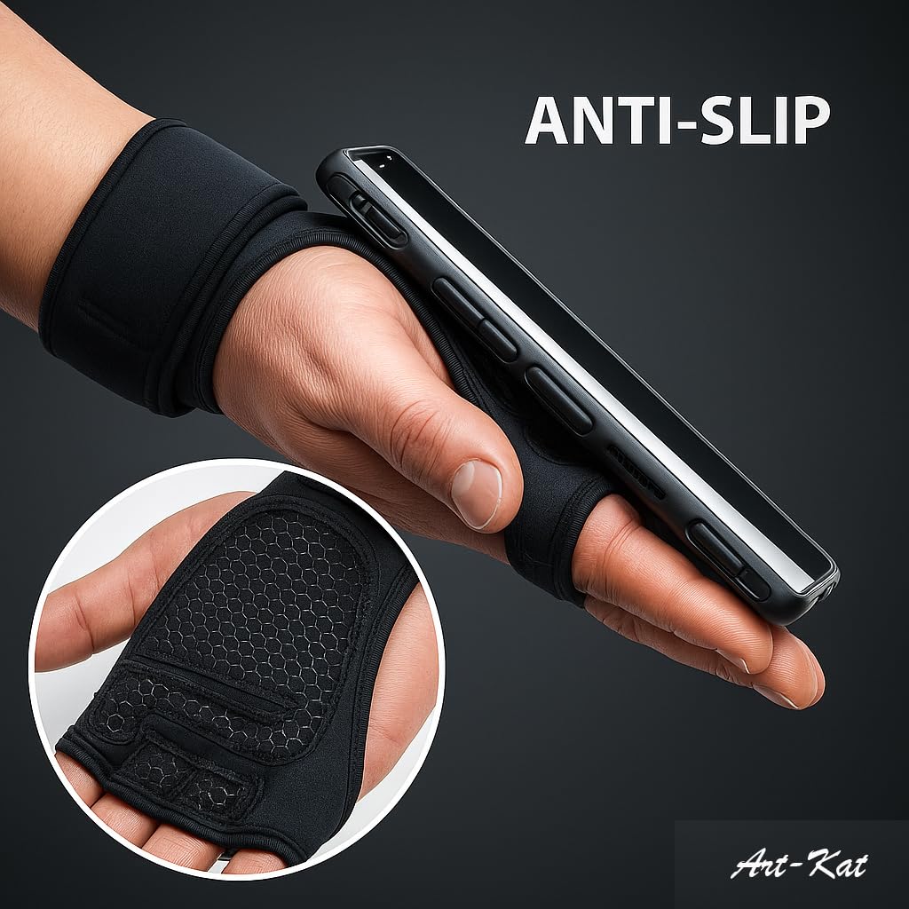 Training Gloves for Men and Women - Gym, Fitness, Weightlifting, Street Training - Training Gloves with Wrist Stabilization and Anti-Slip Palm Protection