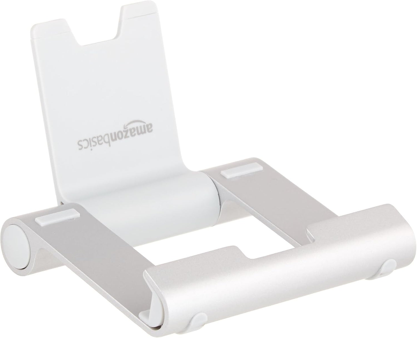 Amazon Basics Multi-Angle Portable Foldable Stand for Tablets, E-readers and Phones, Non-Slip Desktop Holder for iPads