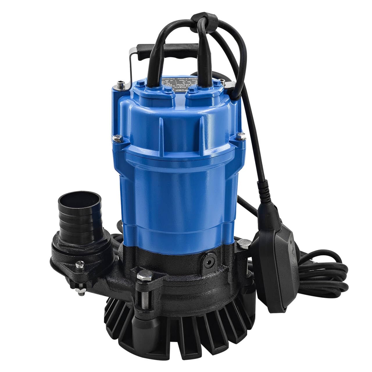 1/2 HP 115V HS2.4S HSZ2.4S Auto Float Switch Submersible Wastewater Pump replacement for HSZ2.4S-62 Submersible Trash Pump 53 GPM / 3180 GPH 60Hz 2" Straight Male NPT for Pond Sand Solids Dewatering