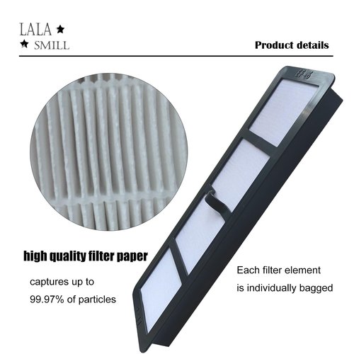 Lala Smill Replacement Upright Vacuum HEPA Filter EF-6 and DCF-21 EF91B Dust Cup Filter for Eureka Airspeed AS1000, AS1001, AS1004A, AS1002A, AS1050, AS1101A,AS1061A Series