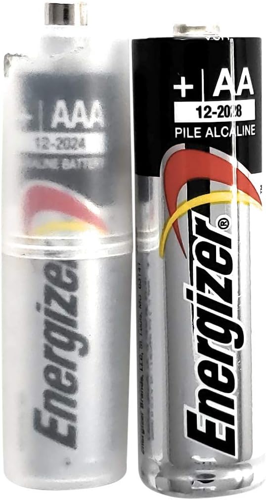 AMX3d 3AA 2 Pack Low Voltage Power Solutions: Water Resistant Battery Holders Battery Cases with AAA Battery Adapters