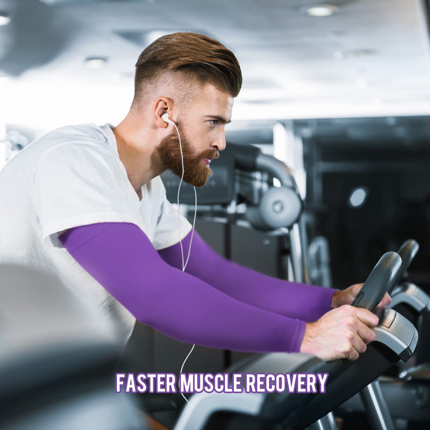 GOUNOD Arm Sleeves for Men Women,Compression Sleeves to Cover Arms for Men Working,Sun Sleeves for Men UV Protection