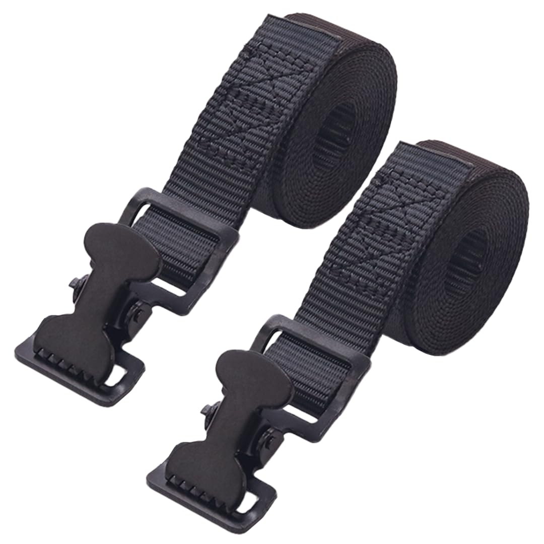 Treestands Utility Straps for Tree Stand, Pair of Climbing Stand Stabilizer Strap for Summit Openshot Climber, Viper Tree Stand, Trail Camera Strap, Buckle Deer Hunting Safety Accessories- 2 Pack