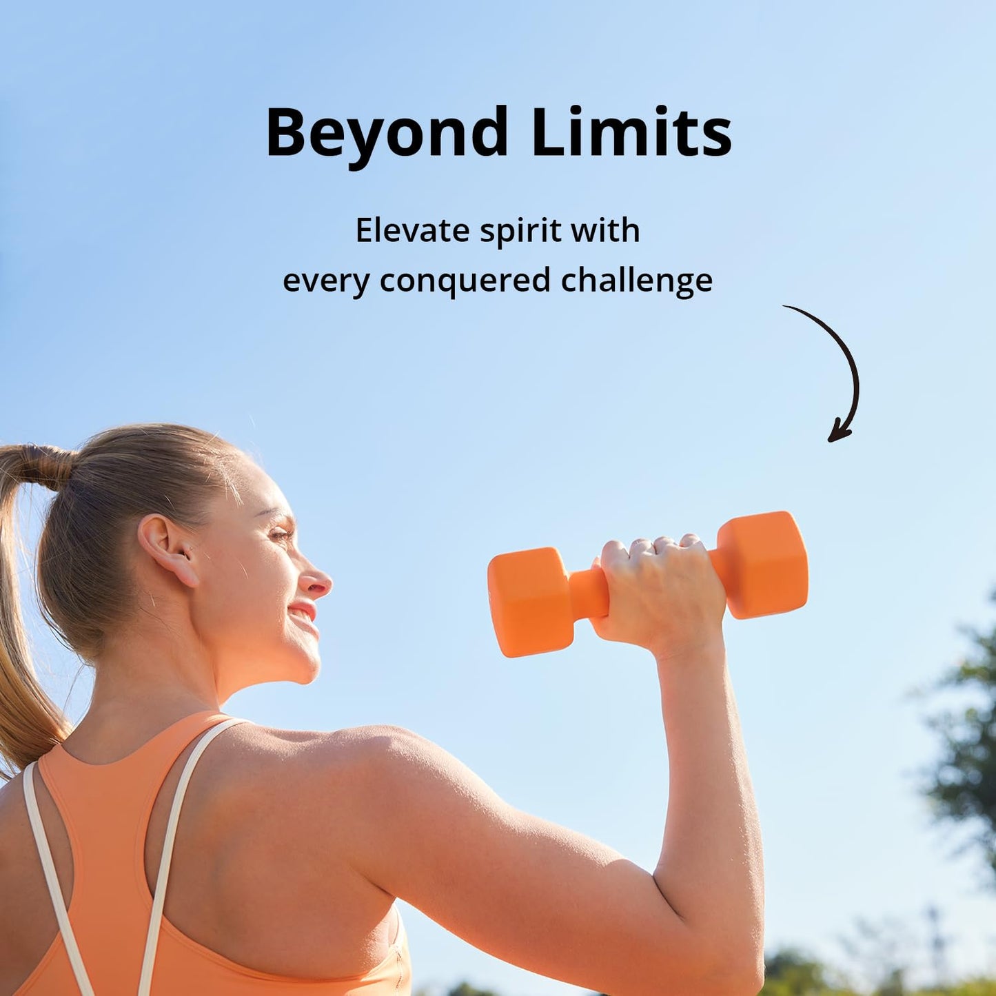 Portzon Weights Dumbbells 10 Colors Options Compatible Fitness Neoprene Dumbbell Weight Pairs with Anti-Roll Square Head Hand Weights, Exercise Free Weights for Home Gym