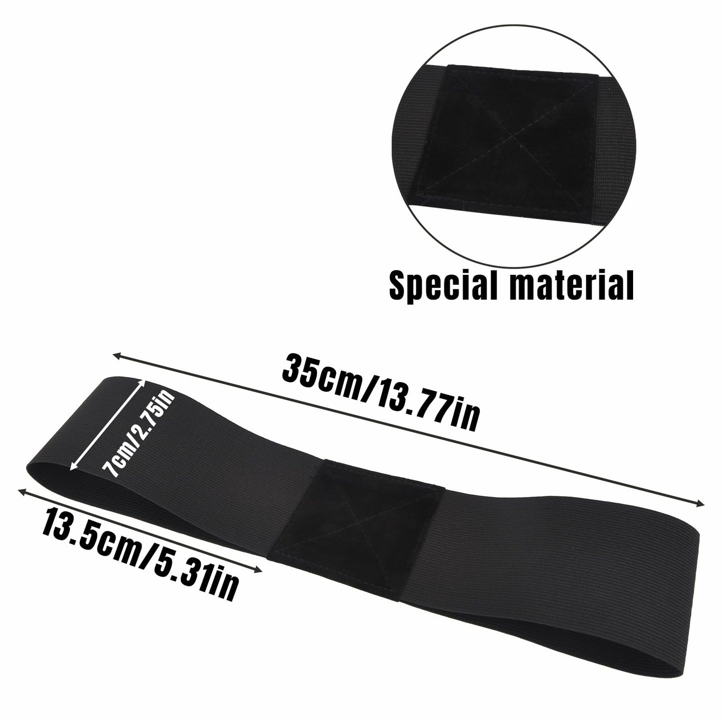 Lunarthos 3PC Golf Swing Training Aid - Arm Band Posture Corrector for Beginners to Improve Swing Consistency