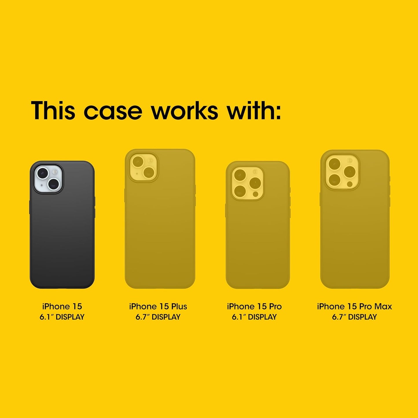 15 OtterBox iPhone Premium Pro Glass Privacy Guard, Privacy Screen, Precision Fit, Flawless Touch Response, Easy