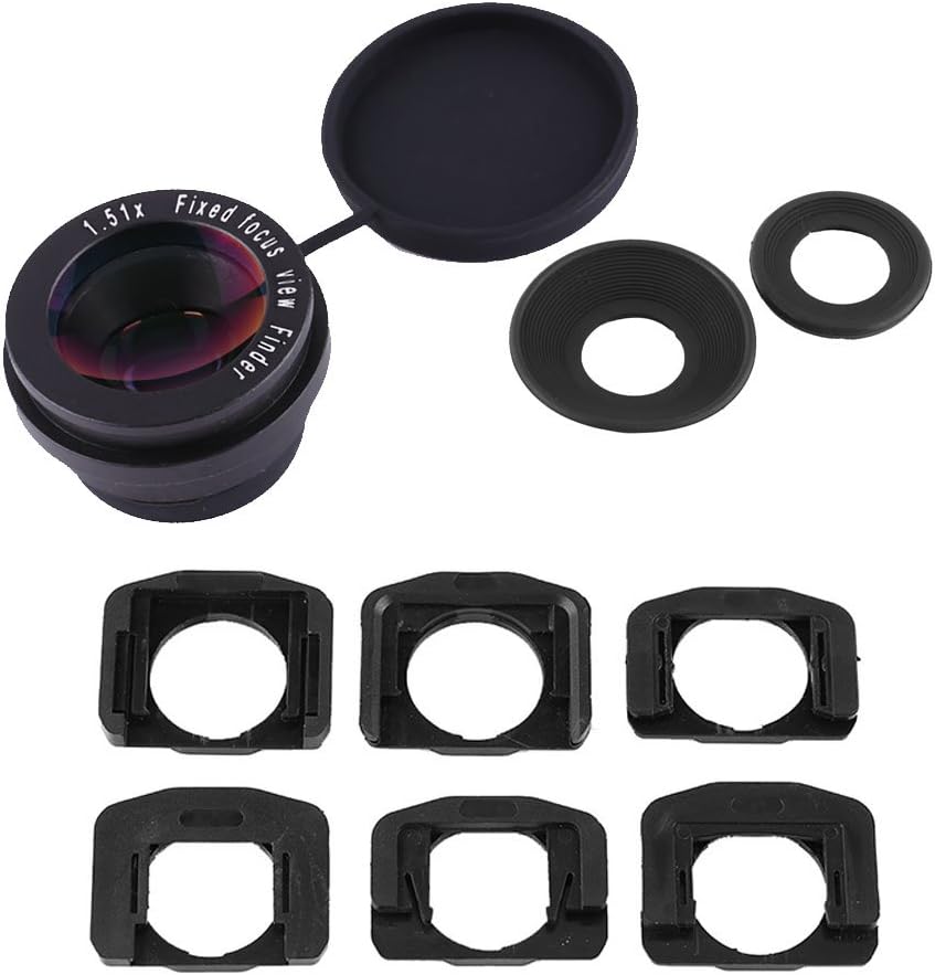 1.5X Yctze Fixed Focus Viewfinder Eyepiece Magni grapher with Glasses