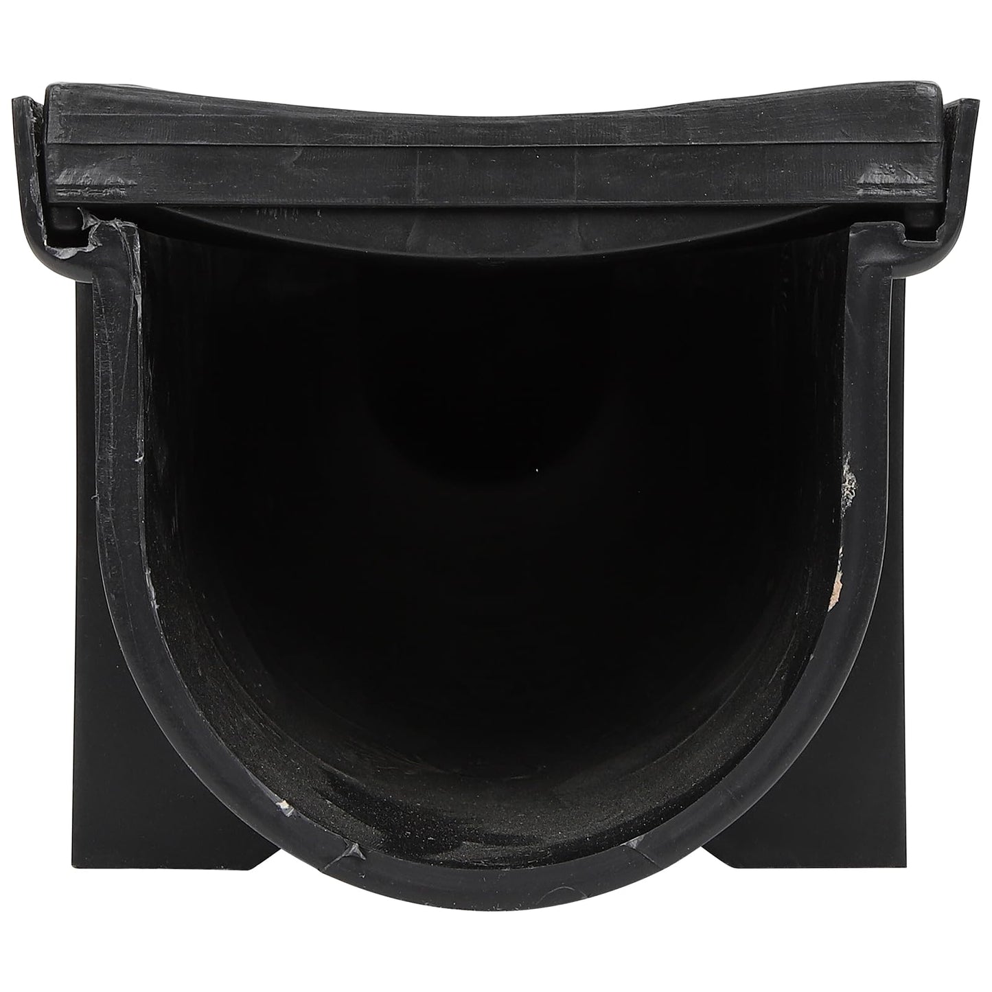FAHKNS Trench Drain System,5.9"*5.1"*39",6 Pack Channel Drain Hdpe Plastic Trench,B125 for Basement, Garage Floor Courtyard, Terrace, Garden Path, Garage Entrance Swimming Pool