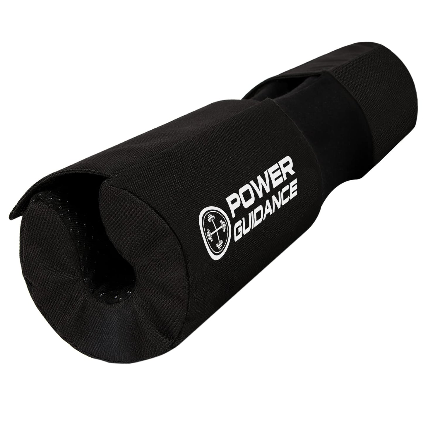 POWER GUIDANCE Barbell Squat Pad - Neck & Shoulder Protective Pad Anti-Skid Points for Squats, Lunges, Hip Thrusts, Weightlifting - Fit Standard and Olympic Bars, Black