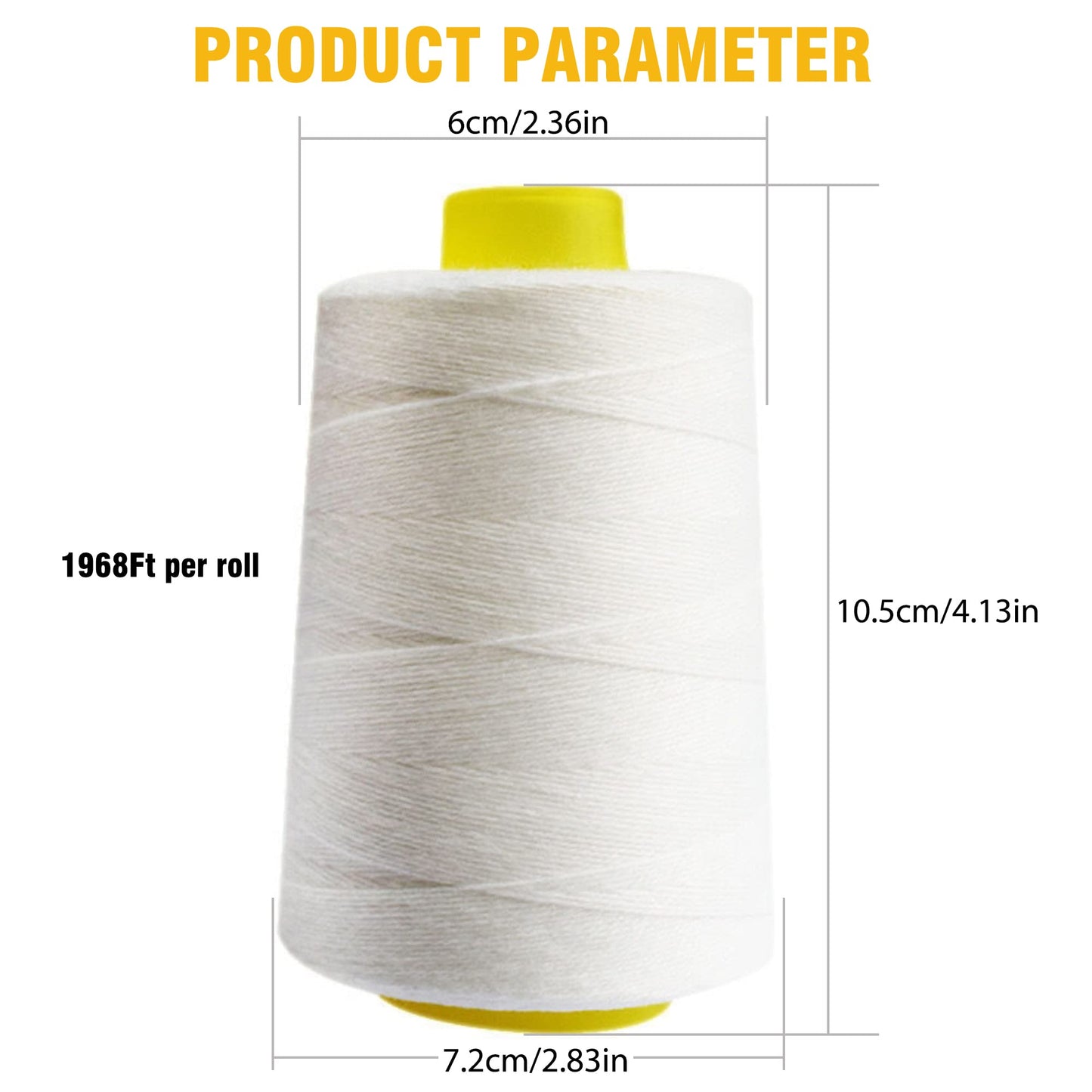 Prepare 10pcs Needles & 6 Spools of Thread for GS8-015 Bag Closing Machine