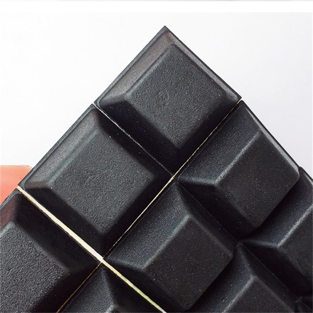 WELANGBN Rubber Feet - Adhesive 16PCS, Black, Stick on, Self Adhesive Bumpers